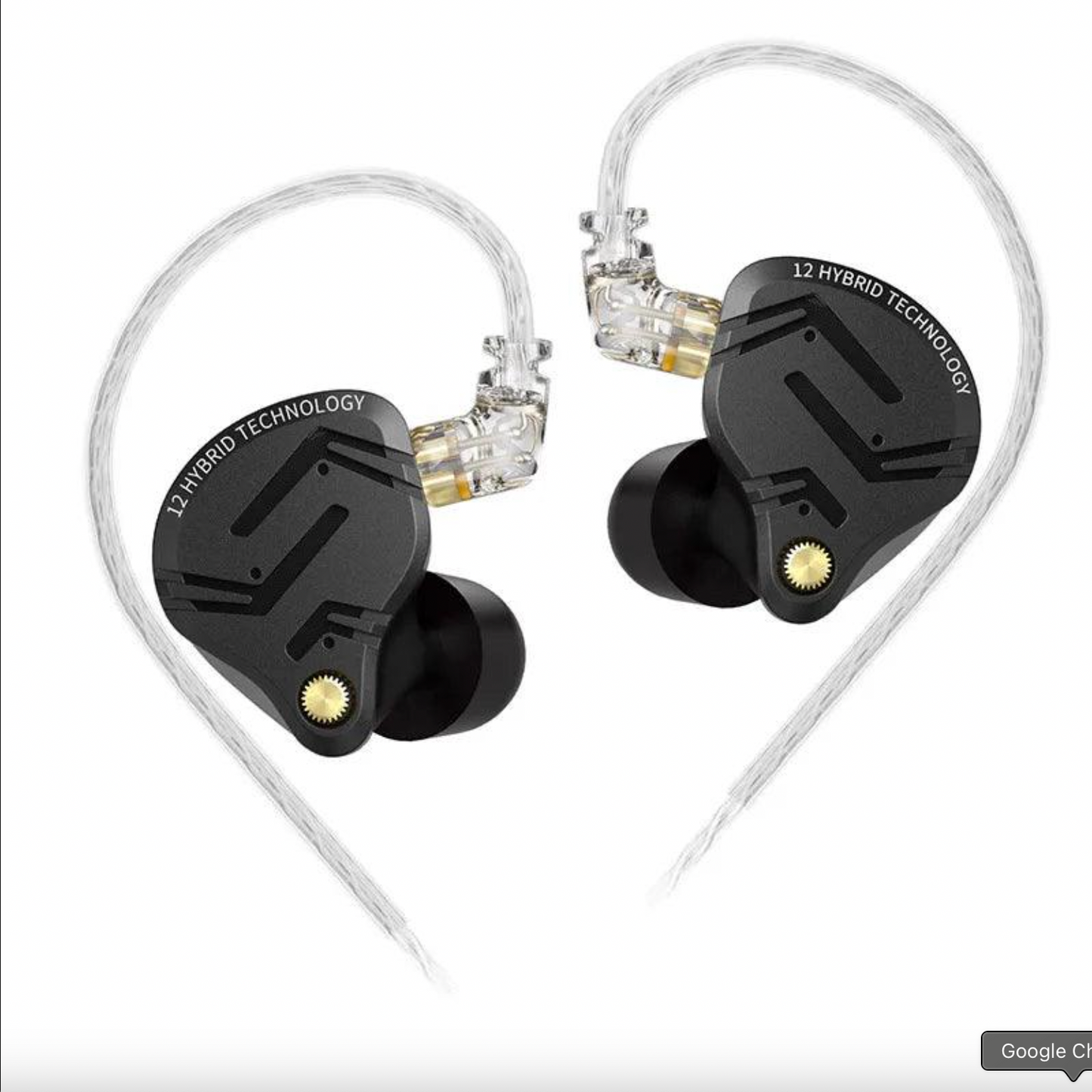 KZ ZS12 PRO X Metal Earphones 1DD + 5BA Hi-Fi In-Ear Monitor