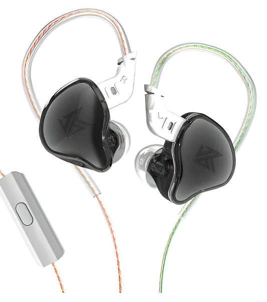 KZ EDC In-Ear Wired Earphones Waterproof, Noise-Canceling with MIC